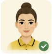 Profesyonel kadın görünümü